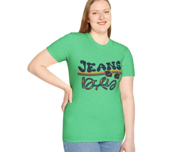 Alternative view of Jeans Day Unisex T Shirt
