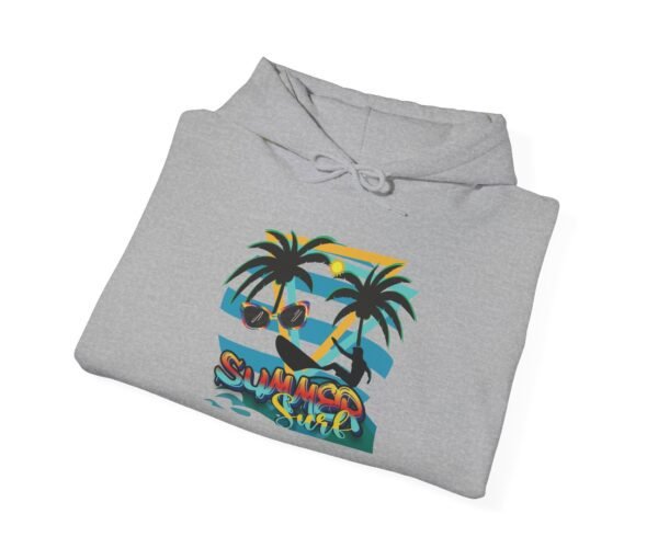 Alternative view of Summer Surf Unisex Heavy Blend™ Hooded Sweatshirt
