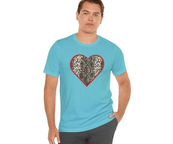 Snake Heart Unisex T Shirt