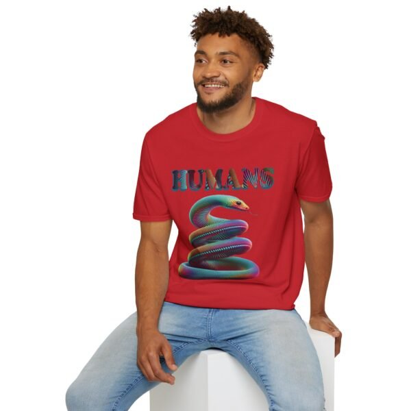 Humans Snake Unisex T Shirt - Image 10
