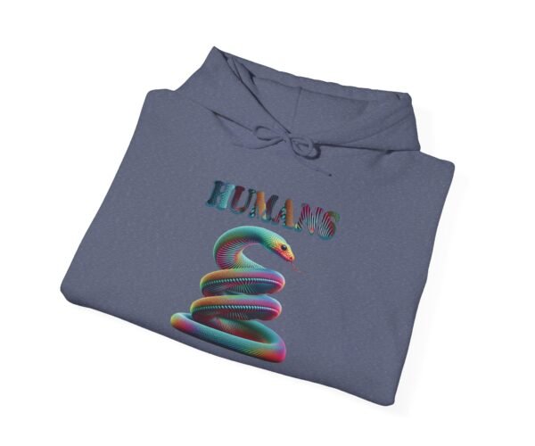 Alternative view of Humans Snake Unisex Heavy Blend™ Hooded Sweatshirt