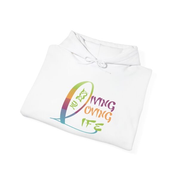 Living Loving My Best Life Unisex Heavy Blend™ Hooded Sweatshirt - Image 6