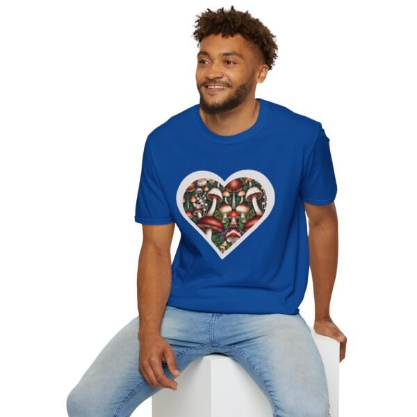 Mushroom Heart Unisex T Shirt - Image 11