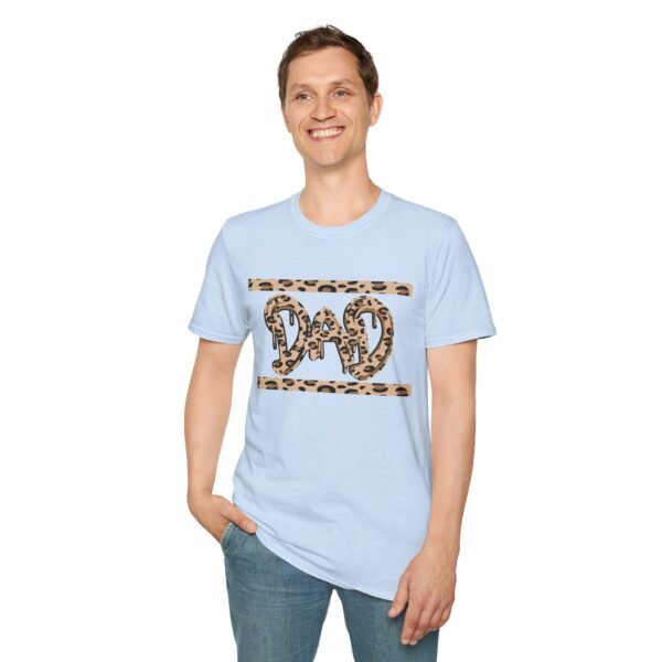 DAD Leopard Print Unisex T Shirt - Image 7