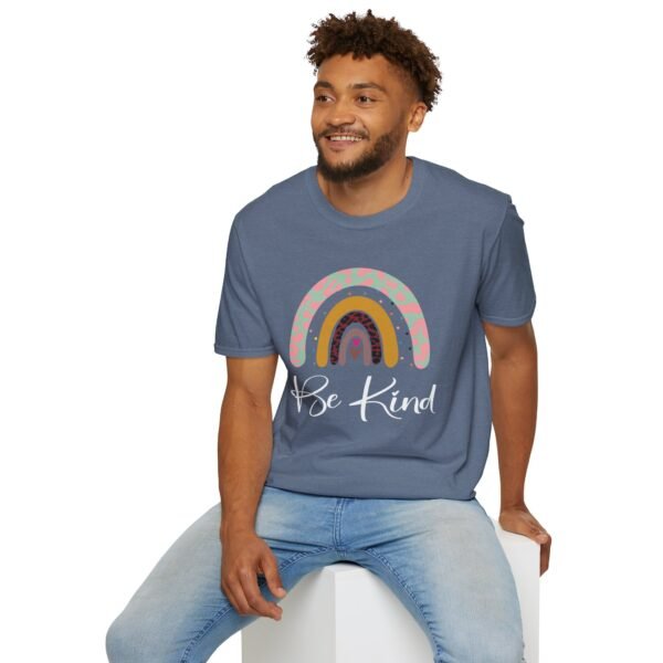 Multicolor Be Kind Unisex T Shirt - Image 8