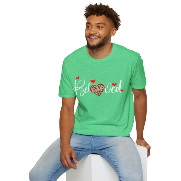 Beloved Leopard Heart Unisex T Shirt - Image 8