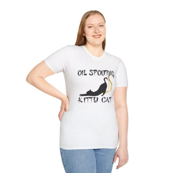 Kitty Cat Unisex Soft style T-Shirt - Image 3