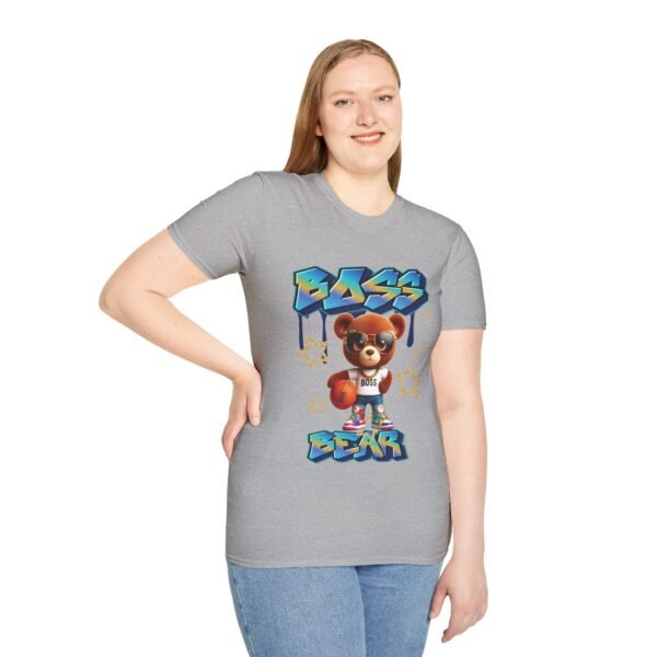 Cool Boss Bear Unisex T Shirt - Image 3