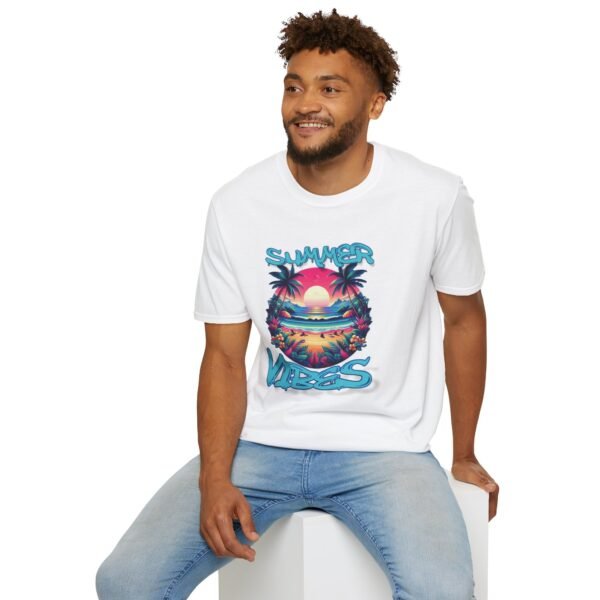 Summer Vibes Unisex T Shirt - Image 4