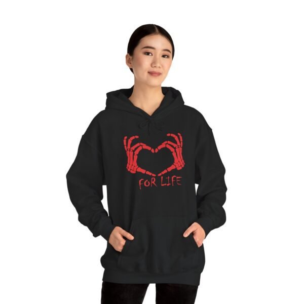 Heart For Life Unisex Heavy Blend™ Hooded Sweatshirt - Image 6