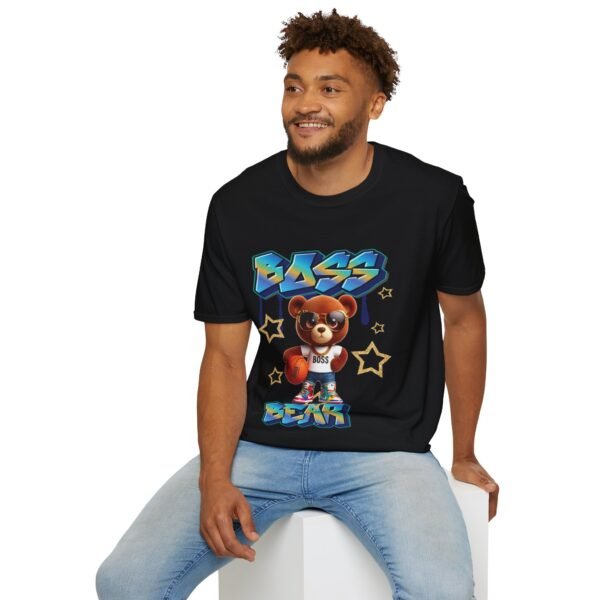 Cool Boss Bear Unisex T Shirt - Image 4