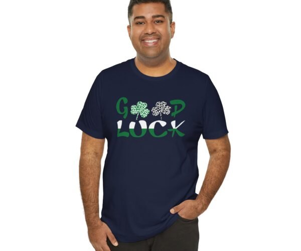 Clover Leaf Good Luck Jersey Short Sleeve Tee Shirt