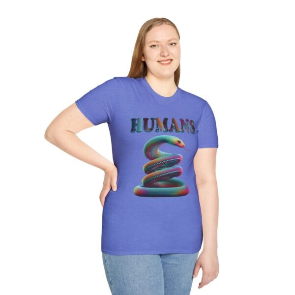 Humans Snake Unisex T Shirt - Image 7
