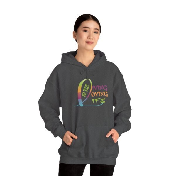 Living Loving My Best Life Unisex Heavy Blend™ Hooded Sweatshirt - Image 16