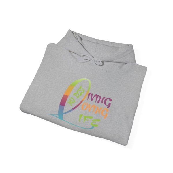 Living Loving My Best Life Unisex Heavy Blend™ Hooded Sweatshirt - Image 10