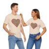 Leopard Heart T Shirt
