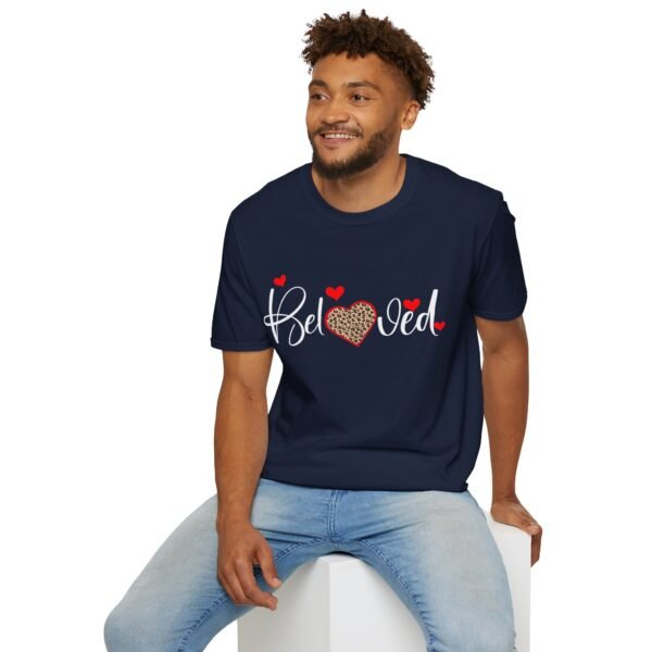 Beloved Leopard Heart Unisex T Shirt - Image 3