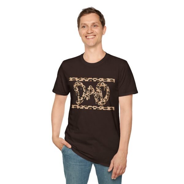 DAD Leopard Print Unisex T Shirt