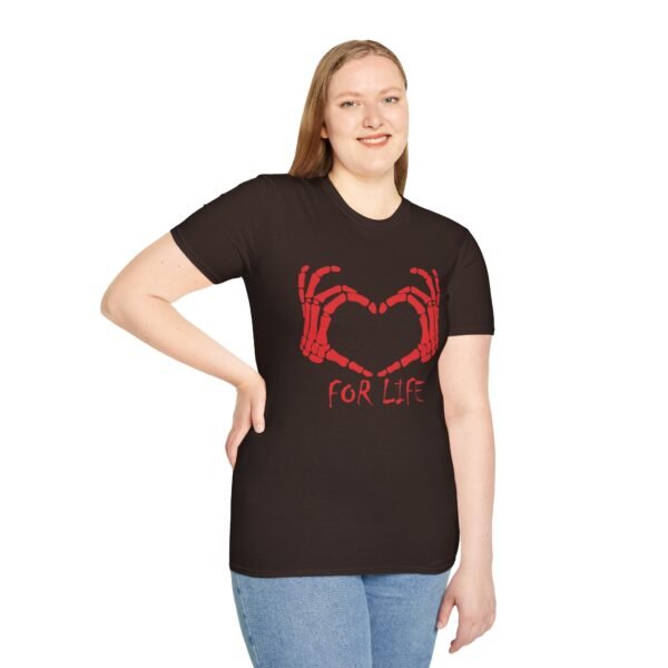 Love Skeleton Heart For Live Unisex T Shirt