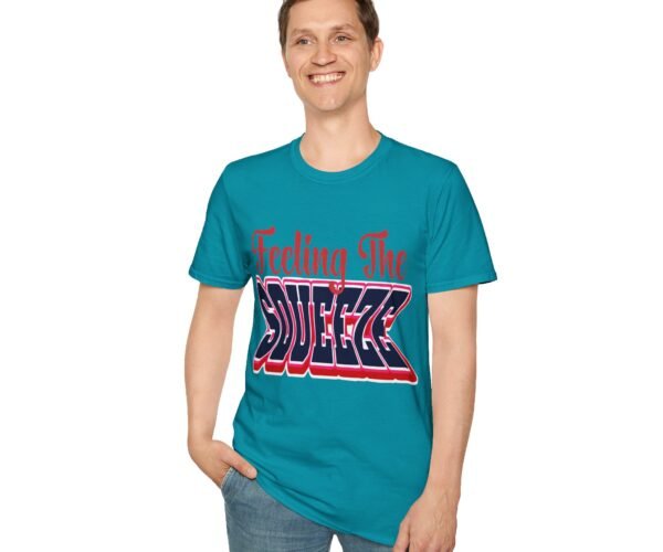 Feeling The Squeeze Red Unisex T Shirt