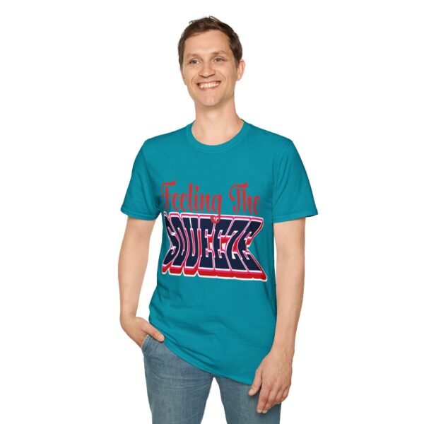 Feeling The Squeeze Red Unisex T Shirt
