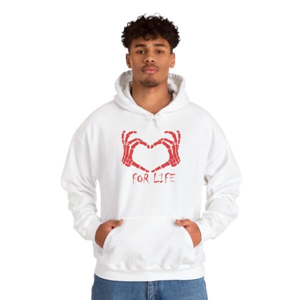 Heart For Life Unisex Heavy Blend™ Hooded Sweatshirt - Image 4