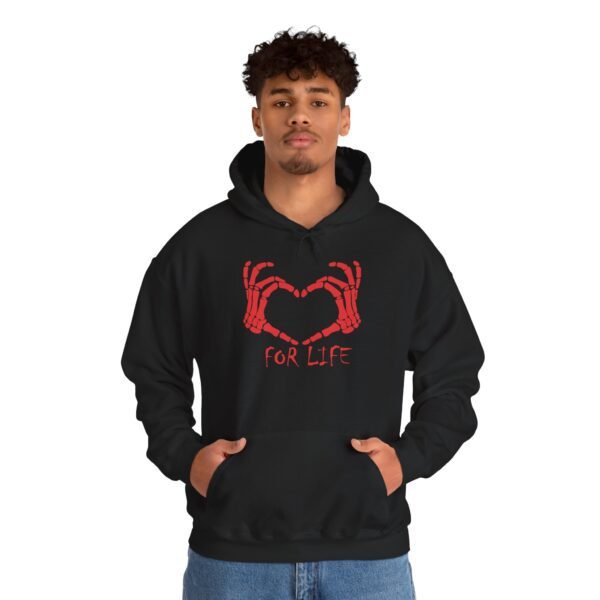 Heart For Life Unisex Heavy Blend™ Hooded Sweatshirt - Image 5
