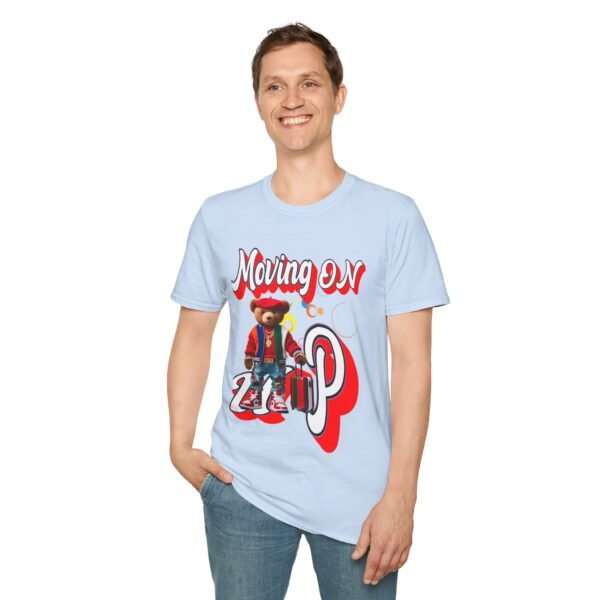 Moving On Up Teddy Unisex T Shirt - Image 5