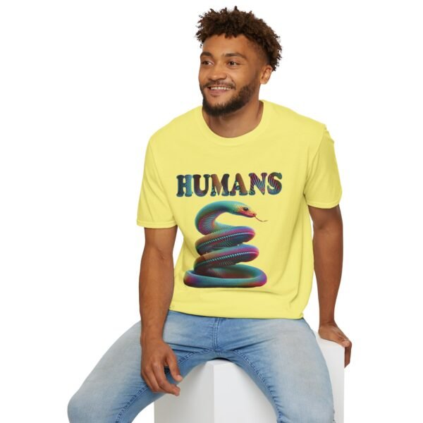Humans Snake Unisex T Shirt - Image 2