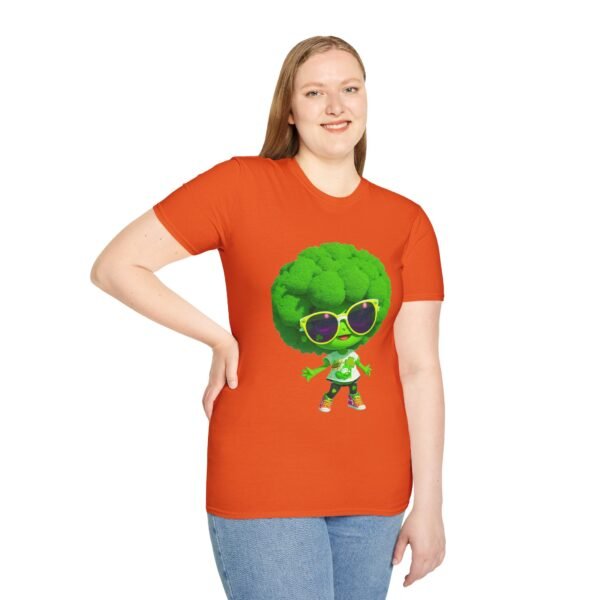 Green Broccoli and Clover T Shirt - Image 7