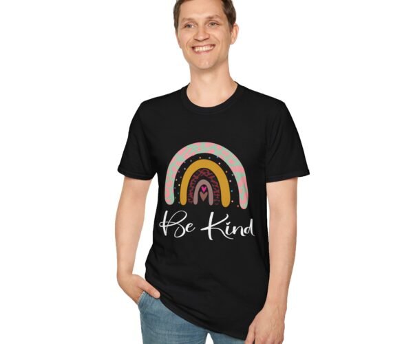 Alternative view of Multicolor Be Kind Unisex T Shirt