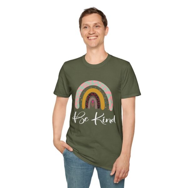 Multicolor Be Kind Unisex T Shirt - Image 5