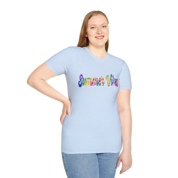 Summer Vibes Multicolor  Unisex T Shirt - Image 6