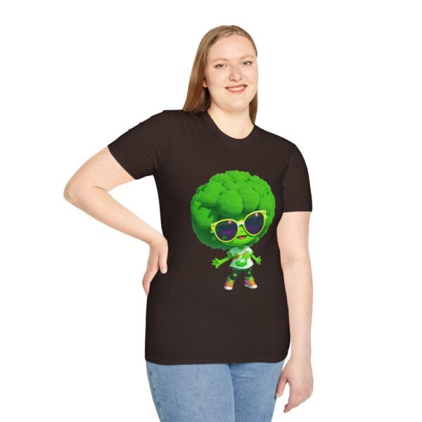 Green Broccoli and Clover T Shirt - Image 5