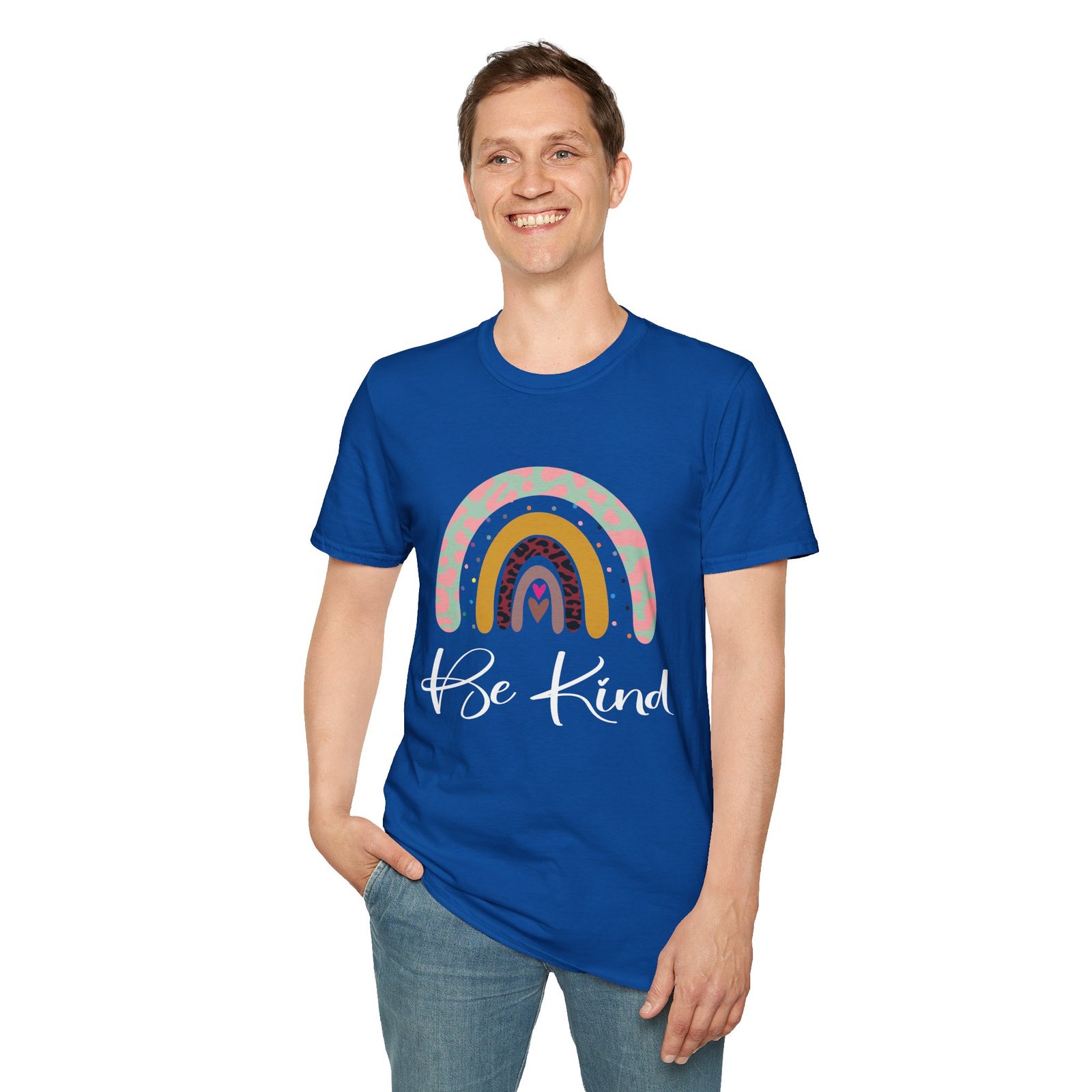 Multicolor Be Kind Unisex T Shirt