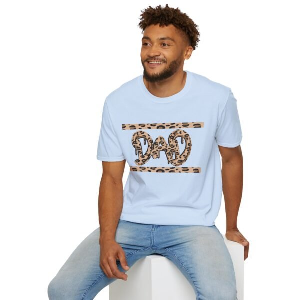 DAD Leopard Print Unisex T Shirt - Image 7