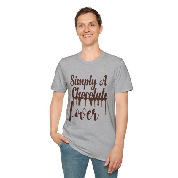 Simply A Chocolate  Lover Unisex T Shirt - Image 2