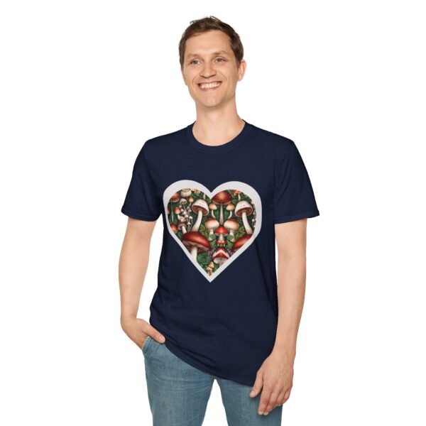 Mushroom Heart Unisex T Shirt - Image 7