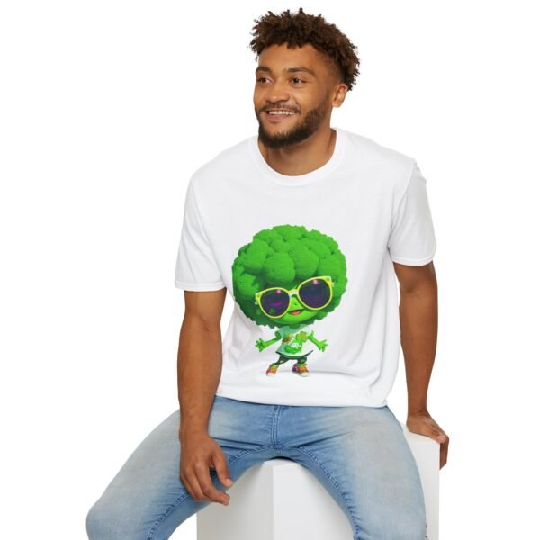 Green Broccoli and Clover T Shirt - Image 3