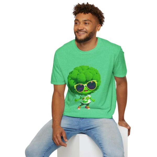 Green Broccoli and Clover T Shirt - Image 9