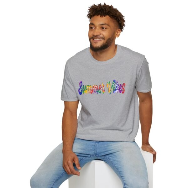 Summer Vibes Multicolor  Unisex T Shirt - Image 7