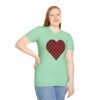 Plaid Heart Unisex Soft style T-Shirt