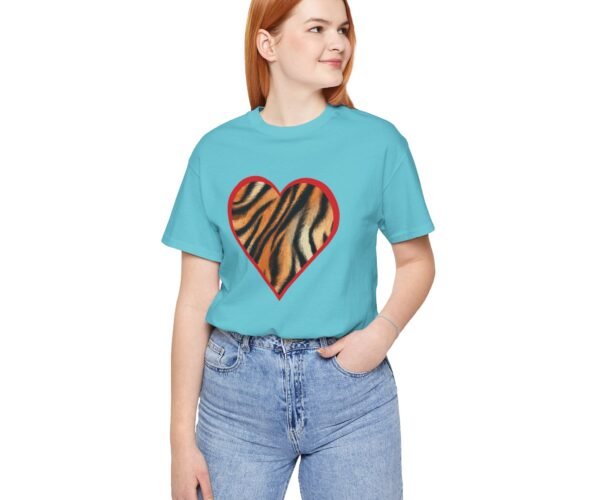 Tiger Heart Unisex Jersey Short Sleeve Tee Shirt