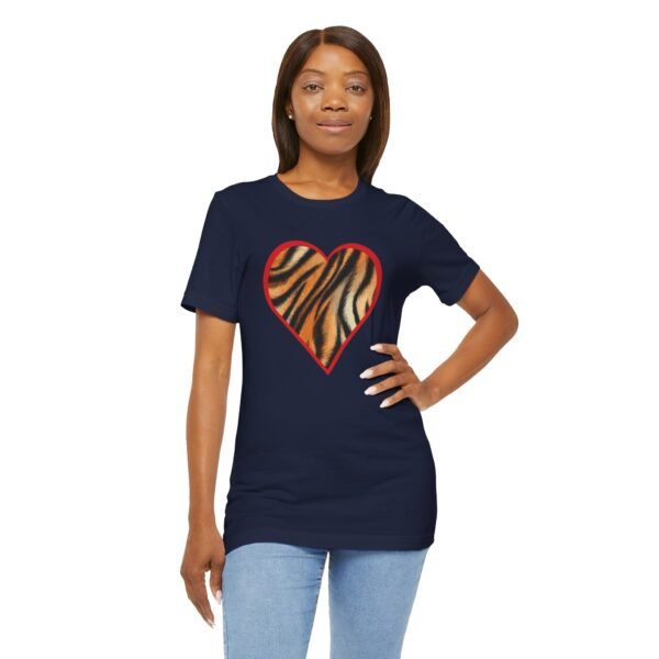 Tiger Heart Unisex Jersey Short Sleeve Tee Shirt - Image 6