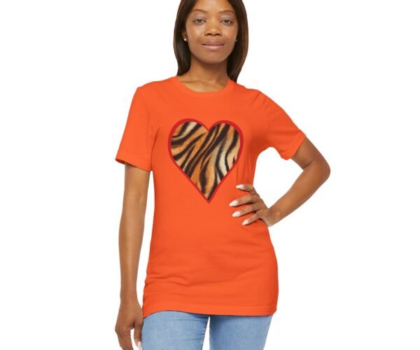Alternative view of Tiger Heart Unisex Jersey Short Sleeve Tee Shirt