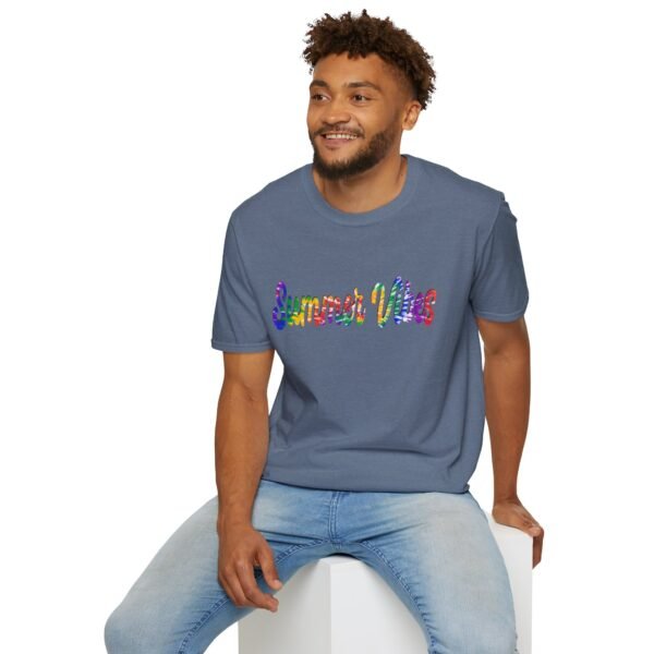 Summer Vibes Multicolor  Unisex T Shirt - Image 9