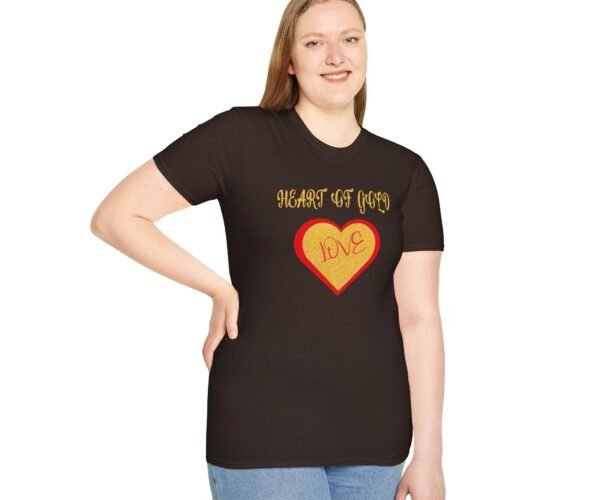 Heart of Gold Unisex Soft style T-Shirt