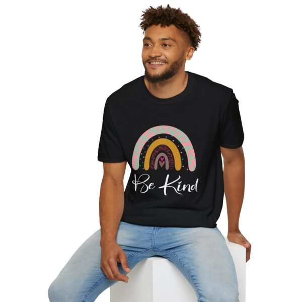 Multicolor Be Kind Unisex T Shirt - Image 3