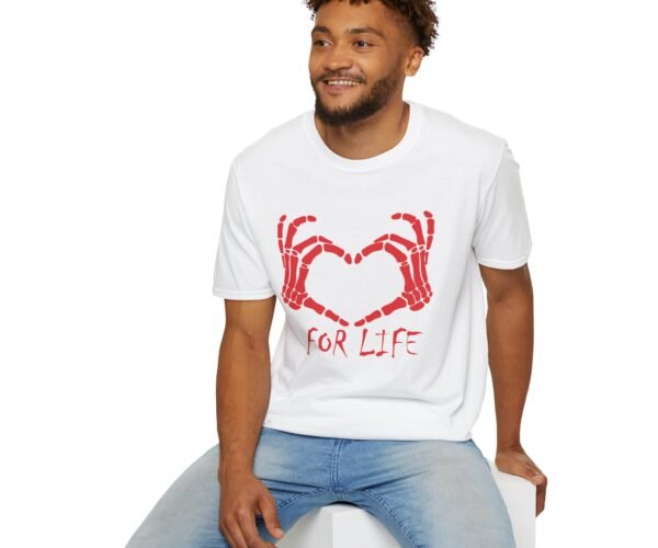 Love Skeleton Heart For Live Unisex T Shirt