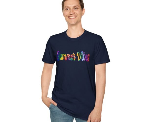 Alternative view of Summer Vibes Multicolor  Unisex T Shirt
